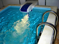 Система фильтрации, павильон для бассейна